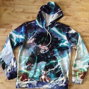 My Hero Acamedia Hoodie Izuku Midoriya (Deku) Size XL